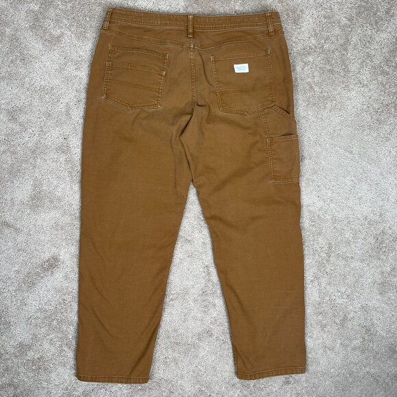 Rei Co-Op Pants Mens 38x30 (32x28) Brown Trailsmith Double Knee Hiking Outdoor - Picture 8 of 8